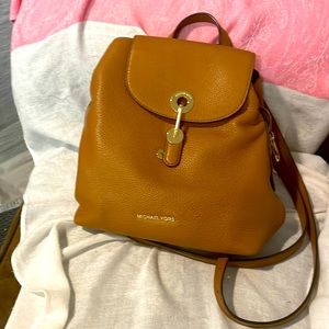 Michael Kors mini backpack purse